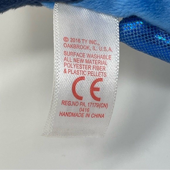 Disney/Pixar Movie Character TY Sparkle Dory Fish Plush Stuffed Animal 2016 - Picture 10 of 13